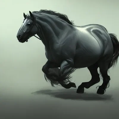 Heavy draft horse