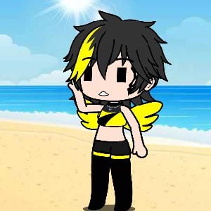 light akias *at the beach*