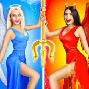 Hanna (angel) vs Isabel (demon)