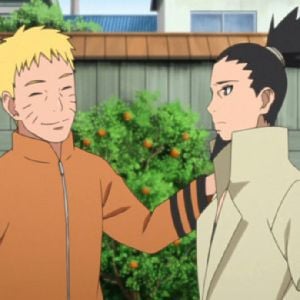 Naruto and Shikamaru