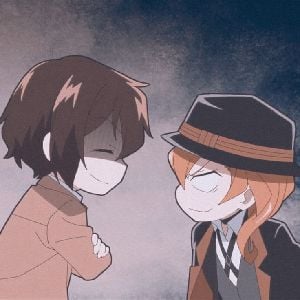 Dazai and Chuuya (Namorados!)