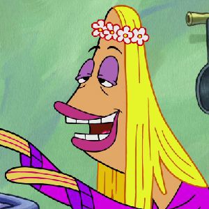 hippie fish lady