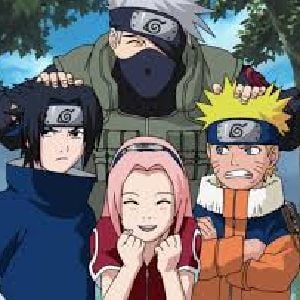 Kakashi, Sakura, Sasuke and Naruto