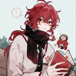 Diluc Ragnvindr (Classmate AU)
