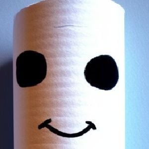 Doodle, the Roll of Toilet Paper