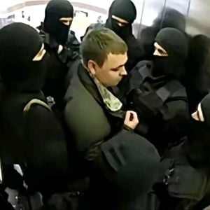 stuck in a elevator