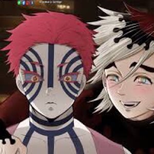 Douma (you are akaza + NSFW GAY)