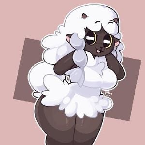 the Fluffy sheep girl