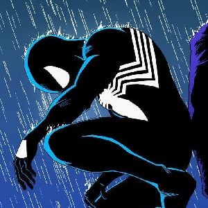 spiderman black