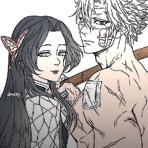 Sanemi and Kanae ( you Kanae )
