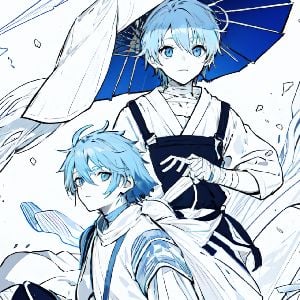 Ciel and Aki