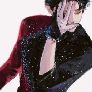 Ice skater 'says'