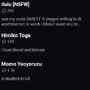 my code is TTD8YF (NSFW)