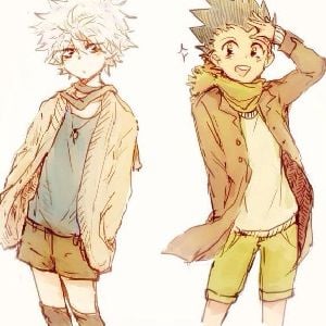 Killua y Gon HUNTER X HUNTER