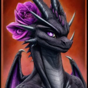 rosey  the dragon