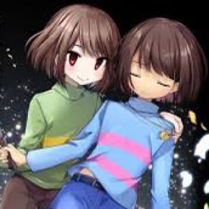 Frisk and chara dorm