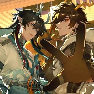 Danheng and Zhongli!?