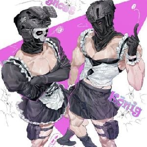 •| ghost and könig (jealous newts)
