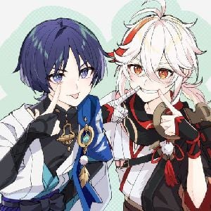 Kazuha and Scara