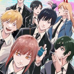 Denji, Power, Aki, Kobeni, Himeno. CHAINSAW MAN!