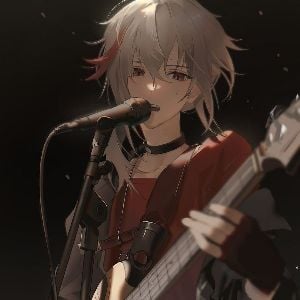 Rock star Kazuha