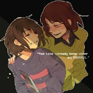 [Male] Frisk and chara [Genocide route]