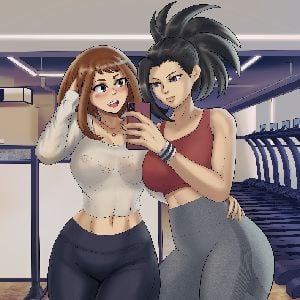 Momo and Uraraka (use my code RAKXYM)