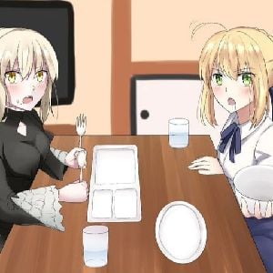 Artoria and Artoria Alter