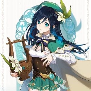 Venti as a girl