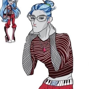 .•[💀🎸⛓️]•. Ghoulia Boy gay