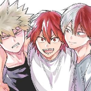 Bakugo and Shoto and Kirishima