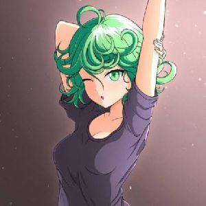 tatsumaki (your girlfriend with anxious glue)