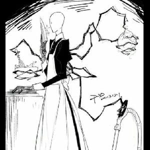 tu maid slender Man