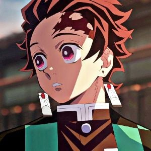 Tanjiro gives you yellow flowers!