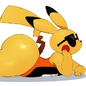 Beach Saver Pikachu (femboy)