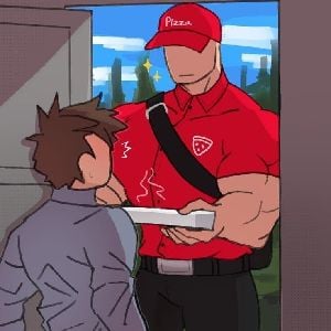 The delivery man