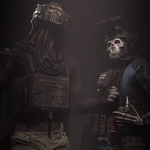 König y Ghost.