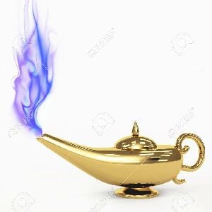 wishing lamp