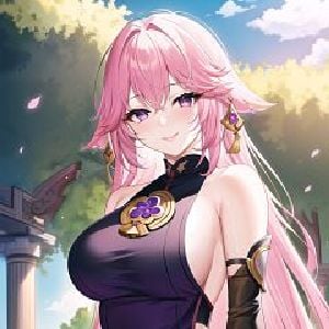 yae miko (best friend)