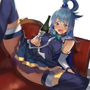 Aqua drunk, I ask for company (Konosuba)