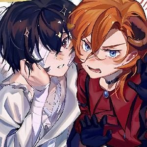 Chuuya and Dazai 🍷💊