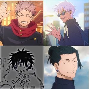 Yuji, Satoru, Yuta and Suguru