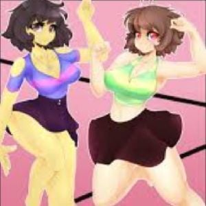 Frisk and Chara N.S.F.W (free energy NFK8YX)