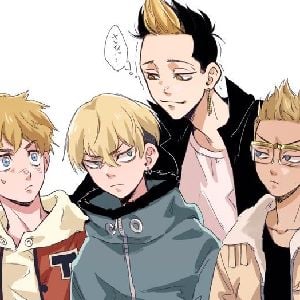 Takemichi and Chifuyu and Hanma and Kissaki