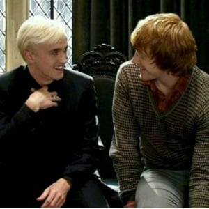 Ron Weasley and Draco Malfoy