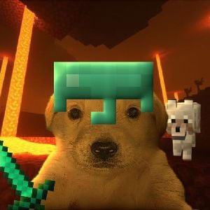Minecraft dog