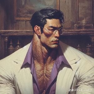 Bodybuilder husband