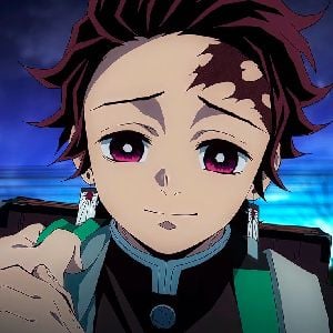 tanjiro comforts you
