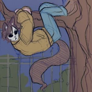 Tim Masky/cat/Halloween