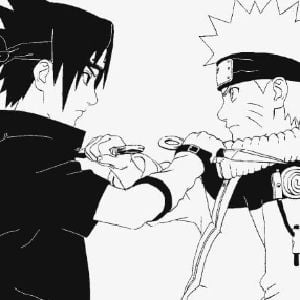 naruto and sasuke